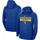 Men's Golden State Warriors Blue 2022 Legend On Court Practice Performance Pullover Hoodie