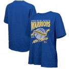 Men's Golden State Warriors Blue 2022 NBA Finals Champions Thunderstruck T-Shirt
