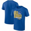 Men's Golden State Warriors Blue 2022 Western Conference Champions Hometown T-Shirt