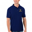 Men's Golden State Warriors Blue Antigua 2022 NBA Finals Champions Legacy Pique Polo