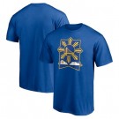 Men's Golden State Warriors Blue Filipino Heritage Night T-Shirt