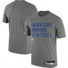 Men's Golden State Warriors Gray Sideline Legend Performance Practice T Shirt