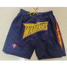 Men's Golden State Warriors Navy Just Don Shorts
