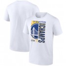 Men's Golden State Warriors White 2022 Western Conference Champions Locker Room T-Shirt