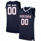 Men's Gonzaga Bulldogs Customized Navy 2019 College Basketball Jersey