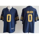 Men's Green Bay Packers #0 Matthew Golden Limited Navy Vapor Jersey