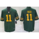 Men's Green Bay Packers #11 Jayden Reed Limited Green Alternate Vapor Jersey