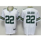 Men's Green Bay Packers #22 Matthew Golden Limited White Vapor Jersey