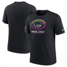 Men's Green Bay Packers Black 2024 Crucial Catch T Shirt