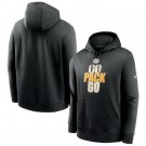 Men's Green Bay Packers Black Fan Gear Local Club Pullover Hoodie