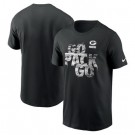 Men's Green Bay Packers Black Go Pack Go Local Essential T Shirt