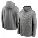 Men's Green Bay Packers Gray City Code Club Fleece Pullover Hoodie