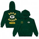 Men's Green Bay Packers Green Born x Raised Pullover Hoodie