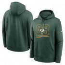 Men's Green Bay Packers Green City Code Club Fleece Pullover Hoodie