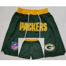 Men's Green Bay Packers Green Just Don Shorts