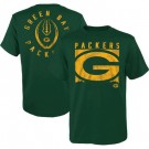 Men's Green Bay Packers Green Liquid Camo Logo T Shirt