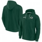 Men's Green Bay Packers Green Super Soft Fleece Pullover Hoodie