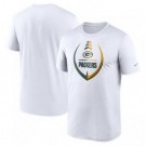 Men's Green Bay Packers White Icon Legend Performance T Shirt