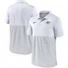 Men's Green Bay Packers White Stripes Patchwork Polo