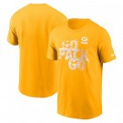 Men's Green Bay Packers Yellow Go Pack Go Local Essential T Shirt