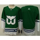 Men's Hartford Whalers Blank Green Jersey