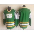 Men's Hartford Whalers Blank Green Throwback Jersey