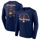 Men's Houston Astros 2022 World Series Champions Long Sleeve T-Shirts 211510