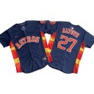 Men's Houston Astros #27 Jose Altuve Navy Limited Jersey