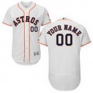 Men's Houston Astros Customized White FlexBase Jersey