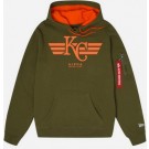 Men's Houston Astros Green Alpha Industries Pullover Hoodie