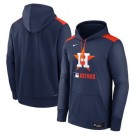 Men's Houston Astros Navy Authentic Collection Performance Pullover Hoodie
