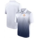 Men's Houston Astros White Navy Sandlot Game Polo