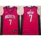 Men's Houston Rockets #7 Kevin Durant Red Swingman Jersey