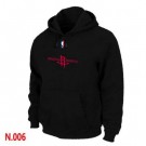 Men's Houston Rockets Black Printed Pullover Hoodie