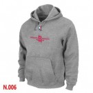 Men's Houston Rockets Grey Printed Pullover Hoodie