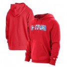 Men's Houston Rockets Red 2021 City Edition Fleece Pullover Hoodie