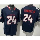Men's Houston Texans #24 Derek Stingley Jr Limited Navy FUSE Vapor Jersey