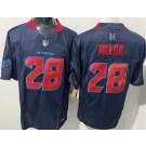 Men's Houston Texans #28 Joe Mixon Limited Navy Alternate FUSE Vapor Jersey