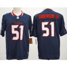 Men's Houston Texans #51 Will Anderson Jr Limited Navy FUSE Vapor Jersey
