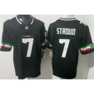 Men's Houston Texans #7 CJ Stroud Limited Black Fashion FUSE Vapor Jersey