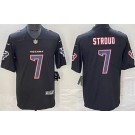 Men's Houston Texans #7 CJ Stroud Limited Black Fashion Vapor Jersey