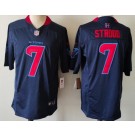 Men's Houston Texans #7 CJ Stroud White Limited Navy Alternate 2024 FUSE Vapor Jersey