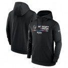 Men's Houston Texans Black 2022 Crucial Catch Therma Performance Pullover Hoodie
