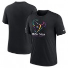 Men's Houston Texans Black 2024 Crucial Catch T Shirt