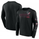 Men's Houston Texans Black High Whip Pitcher Sweatshirts