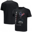Men's Houston Texans Black NFL x Staple World Renowned T Shirt