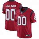 Men's Houston Texans Customized Limited Red Vapor Untouchable Jersey