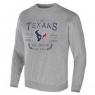 Men's Houston Texans Gray NFL x Darius Rucker Collection Pullover Sweatshirt