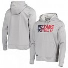 Men's Houston Texans Gray Printed Pullover Hoodie 302513