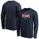 Men's Houston Texans Navy Darius Rucker Long Sleeve T Shirt